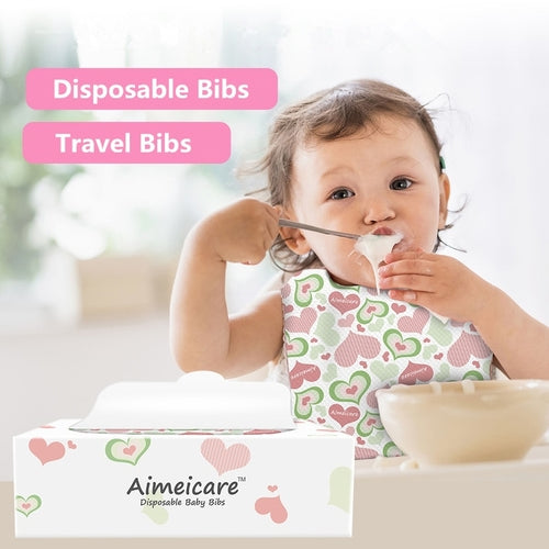 10pcs Disposable Baby Bibs