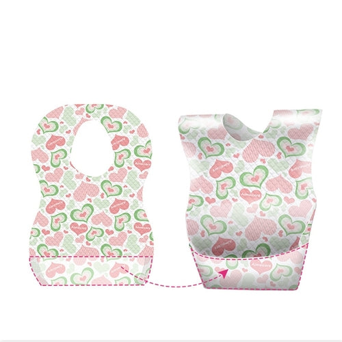 10pcs Disposable Baby Bibs