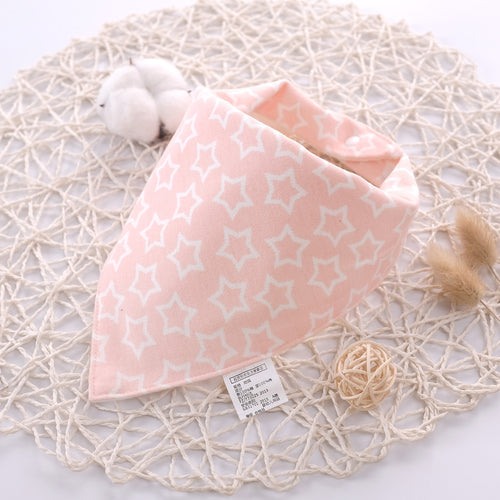 Baby Bibs Cartoon Cotton Triangle Child Baberos