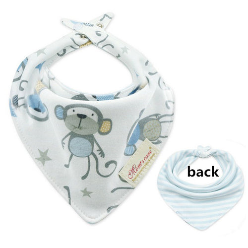 Baby Bibs Cotton Baby Feeding Apron Triangle Cute