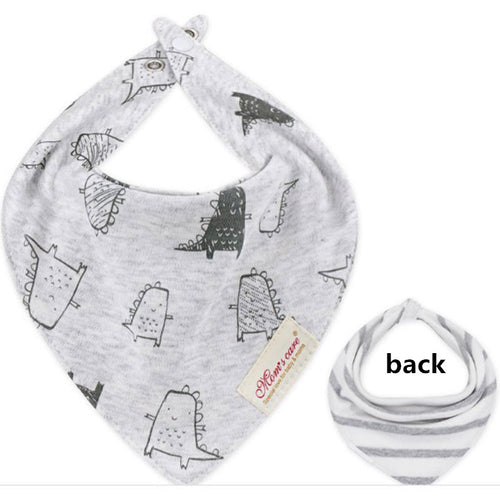 Baby Bibs Cotton Baby Feeding Apron Triangle Cute