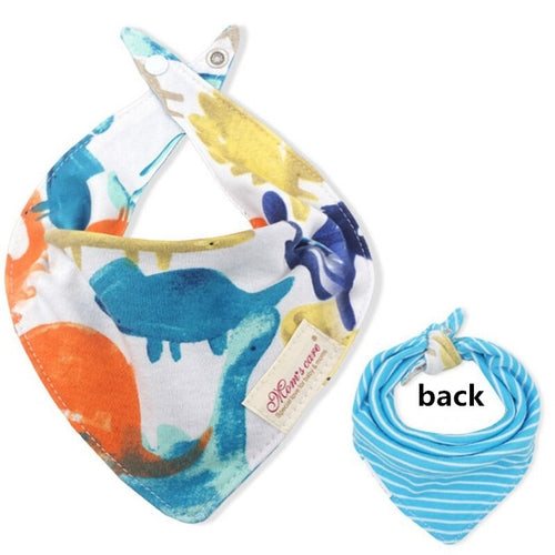 Baby Bibs Cotton Baby Feeding Apron Triangle Cute