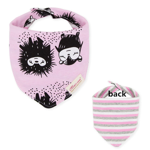 Baby Bibs Cotton Baby Feeding Apron Triangle Cute