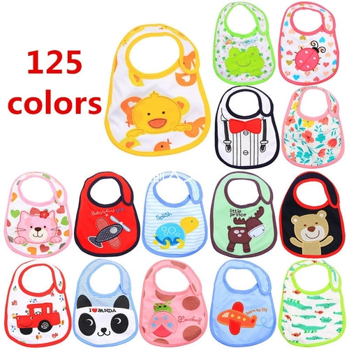 Baby Bibs Cute Cartoon Pattern Toddler Baby