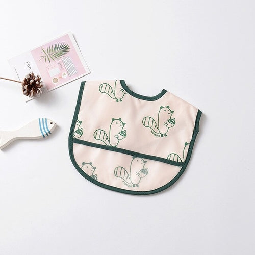 Baby Bibs EVA Waterproof Lunch Bibs Cartoon