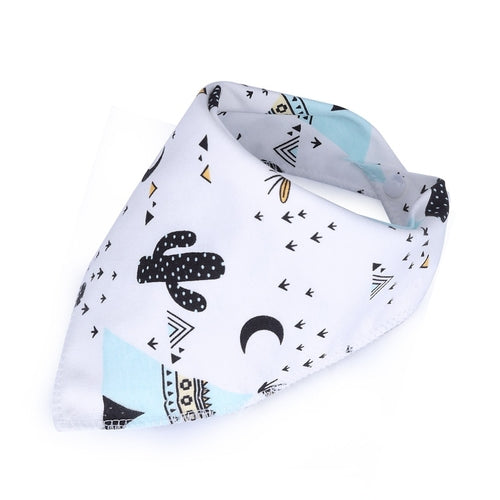 Baby Bibs Style Bandana Triangle Bib for Girls