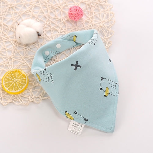 Cotton Bandana Bibs Baby Babador Feeding Smock