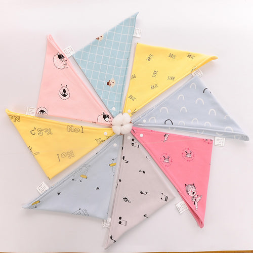 Cotton Bandana Bibs Baby Babador Feeding Smock
