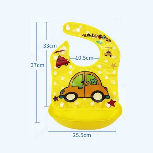 Detachable Baby Bibs EVA Waterproof Feeding Bibs