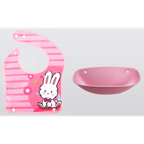 Detachable Baby Bibs EVA Waterproof Feeding Bibs