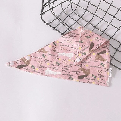 Cotton Bandana Bibs Baby Babador Feeding Smock