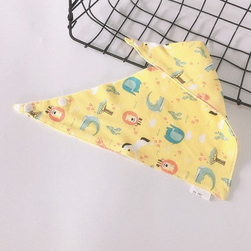 Cotton Bandana Bibs Baby Babador Feeding Smock