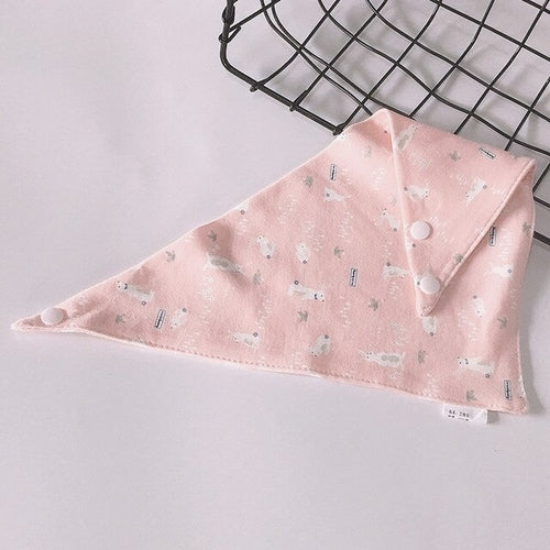 Cotton Bandana Bibs Baby Babador Feeding Smock
