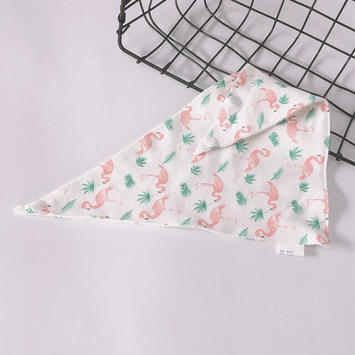 Cotton Bandana Bibs Baby Babador Feeding Smock