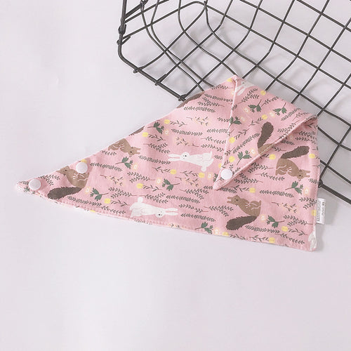 Cotton Bandana Bibs Baby Babador Feeding Smock